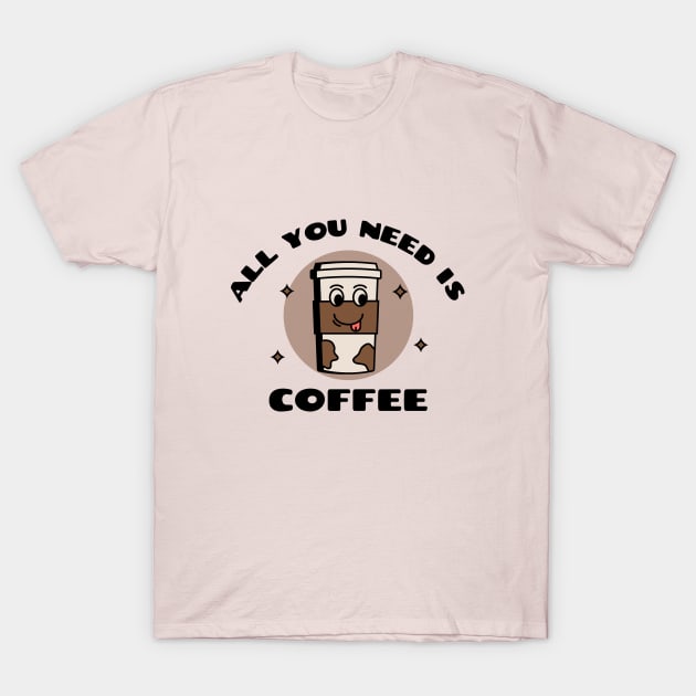 Coffee Doodle Art Vol.02 T-Shirt by Poppays